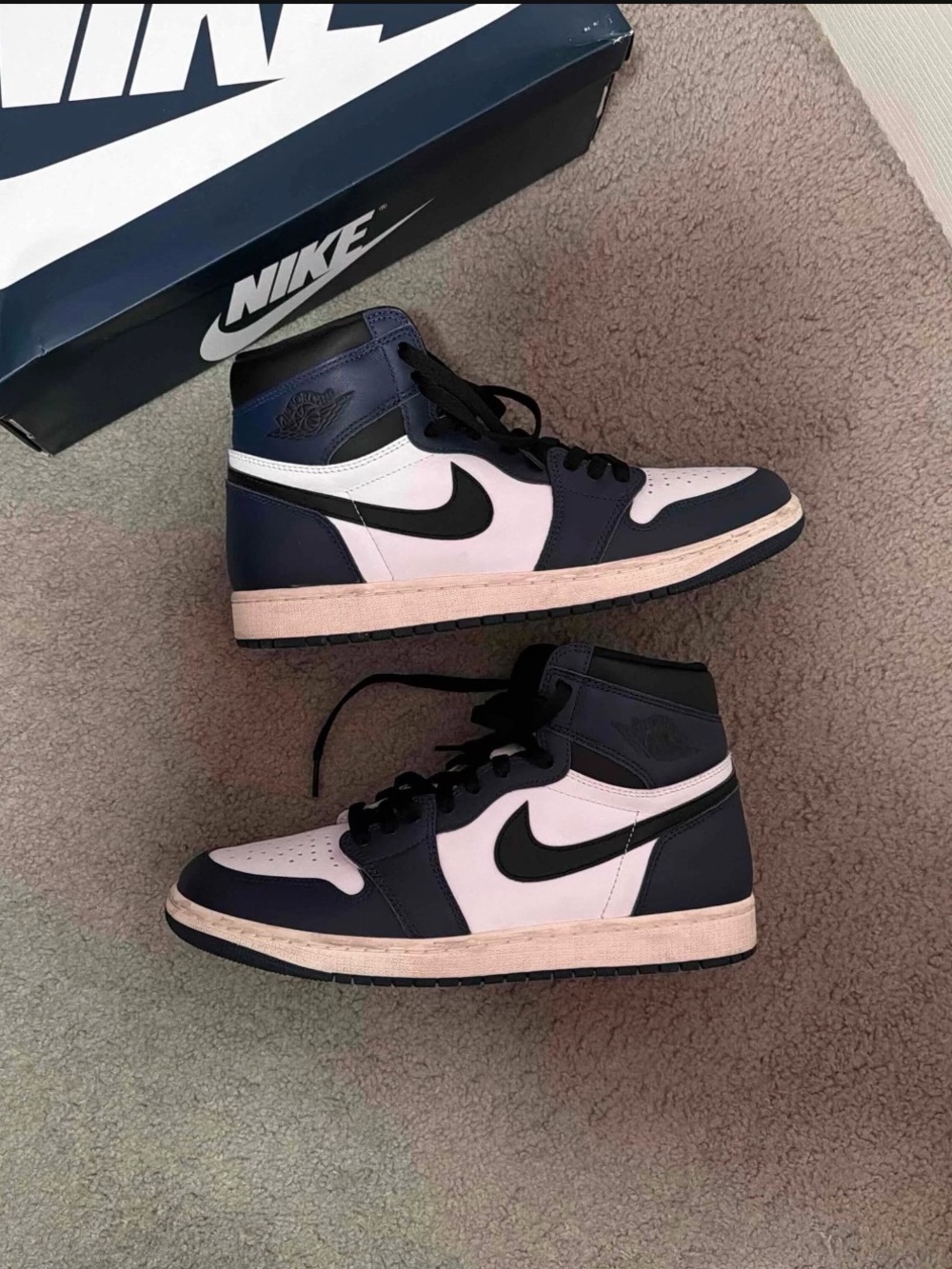 Air Jordan 1 Retro High OG Midnight Navy Men's Size 11.5